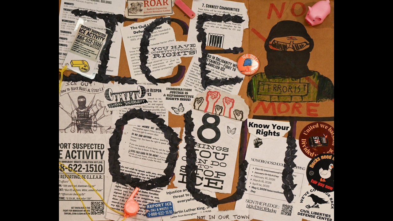 Youth Making History: University of Oregon interest groups take to the street in local protest