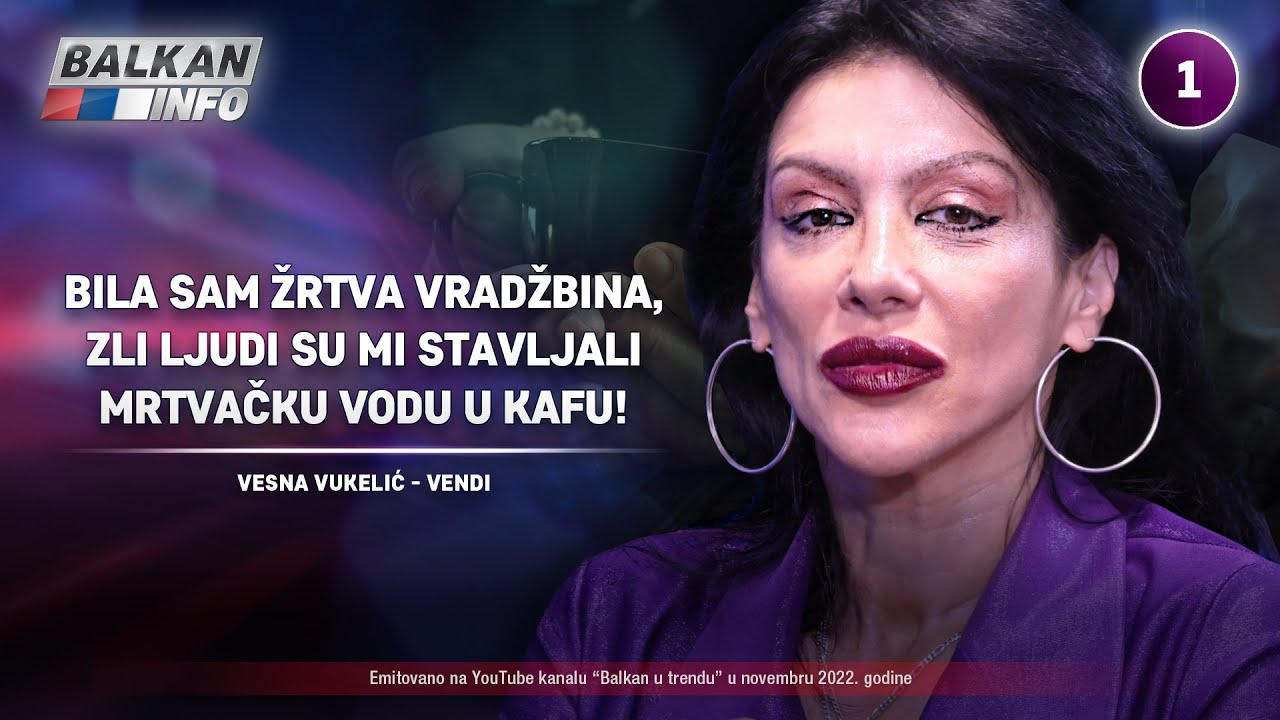 INTERVJU: Vendi - Bila sam žrtva vradžbina, stavljali su mi mrtvačku vodu u kafu! (20.11.2022)