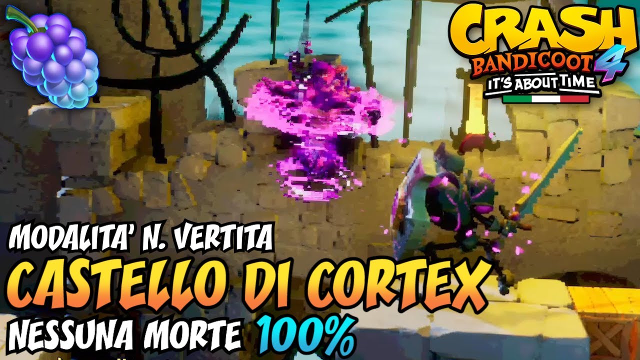 CRASH BANDICOOT 4 (ITA) - Castello di Cortex (MODALITÀ N. VERTITA) [100%]