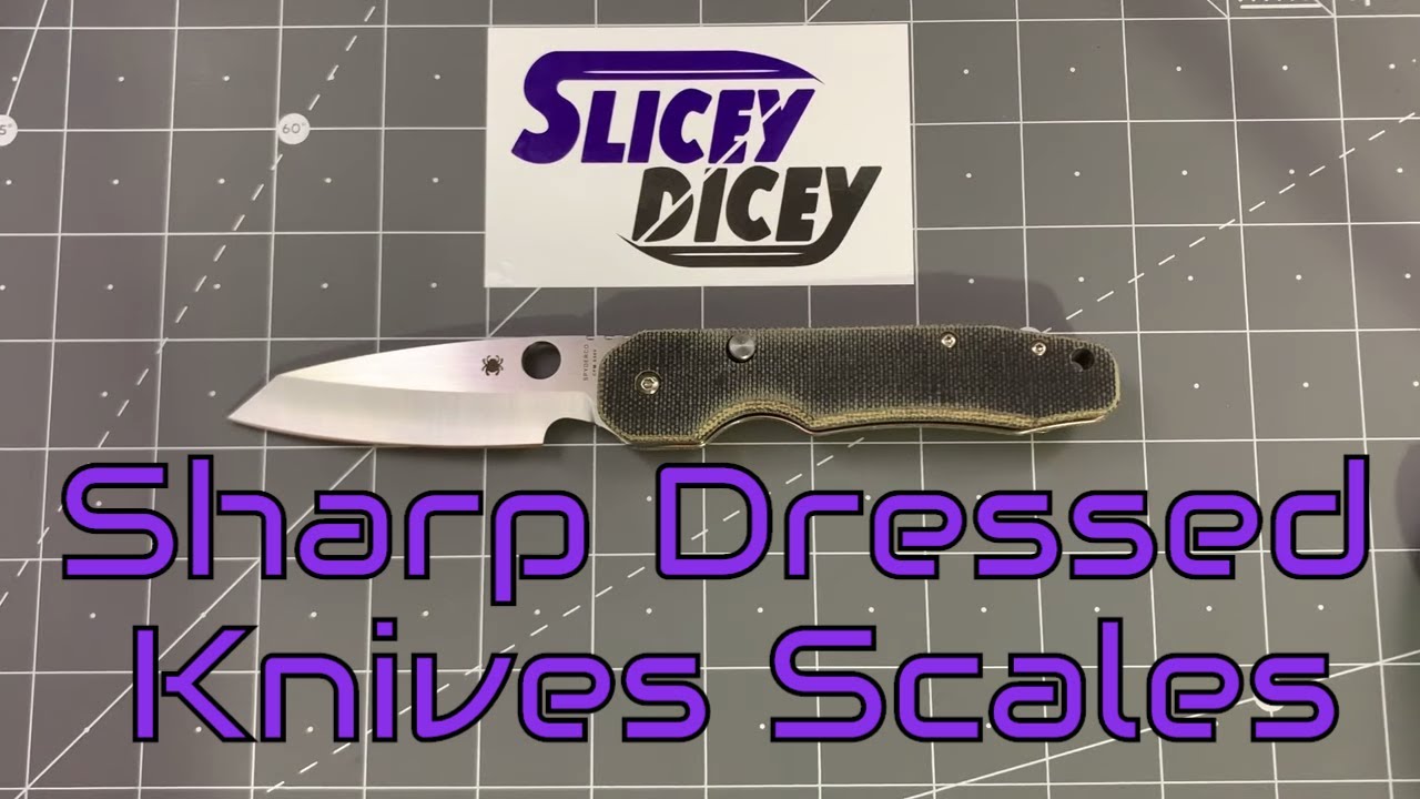 Sharp Dressed Knives Scales (And Other Mods)