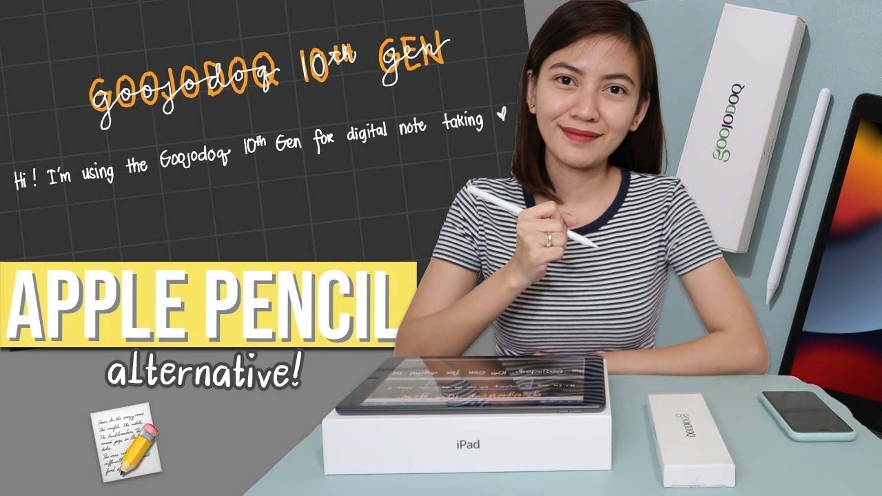 Best Apple Pencil Alternative Review + Digital Note-Taking on iPad 9th Gen ✏️