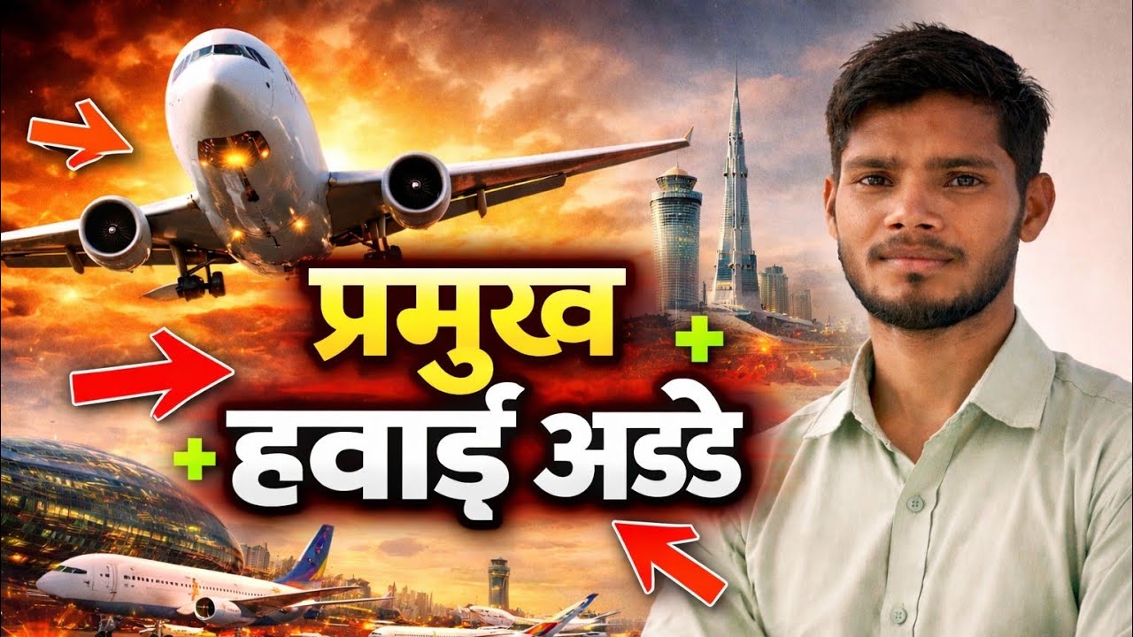प्रमुख हवाईअड्डे। TopAirports। InternationalAirports। AirportQuestions। 