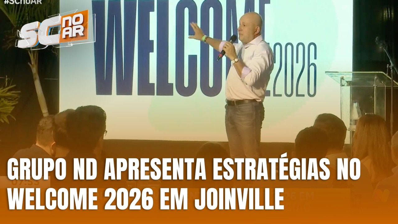 Grupo ND apresenta novidades no Welcome 2026 em Joinville