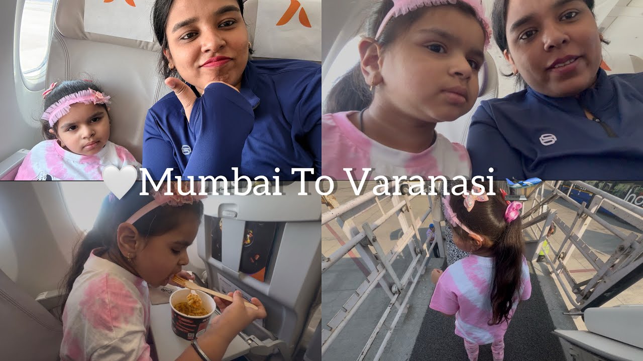 Mumbai to Varanasi flying with Akasa Airline 🛫❤️✨