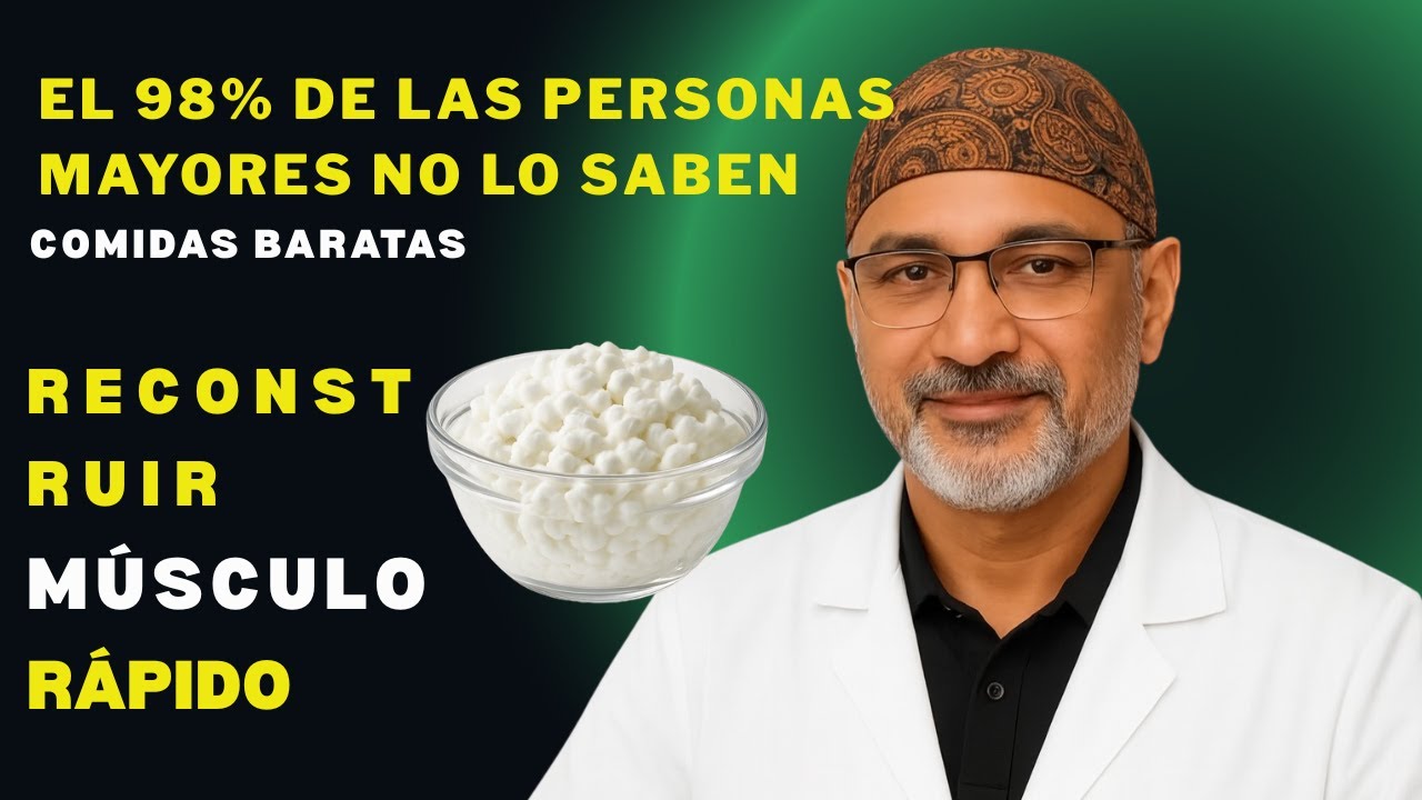 Más de 60: 7 Alimentos Baratos y Ricos en Proteína para Ganar Músculo | Salud Senior
