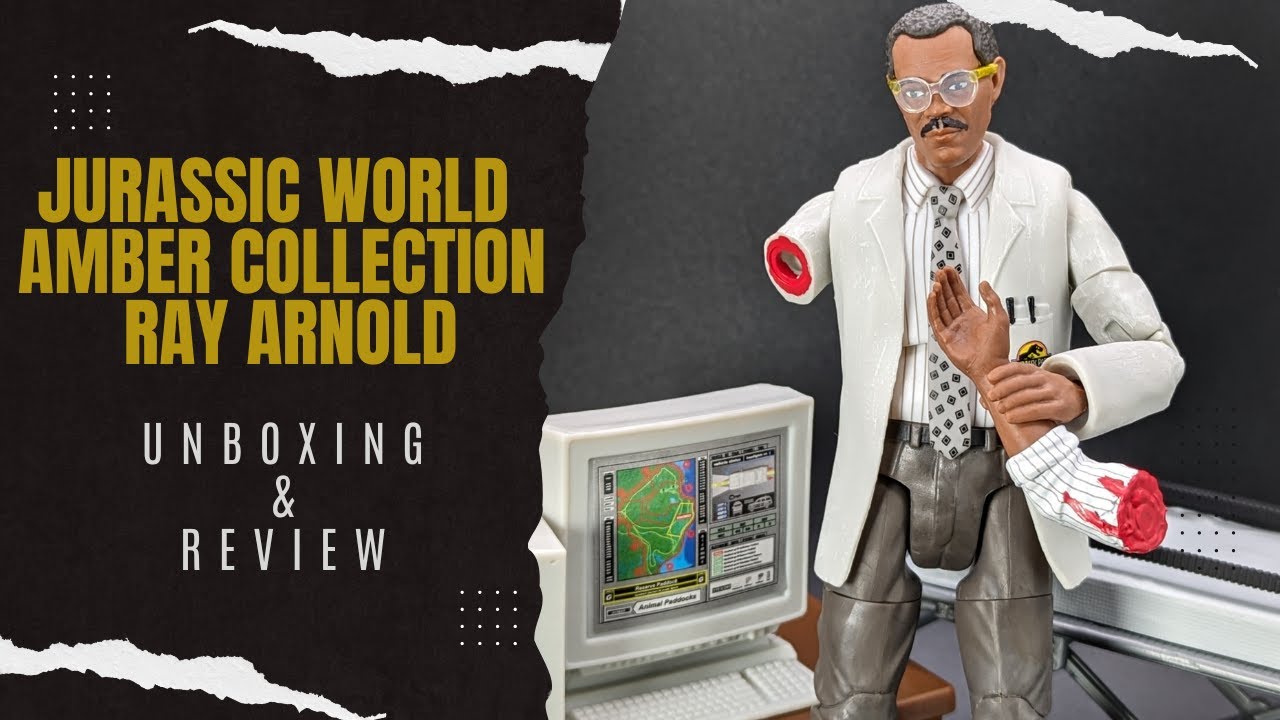 Jurassic World Amber Collection: Ray Arnold: Action Figure Unboxing & Review
