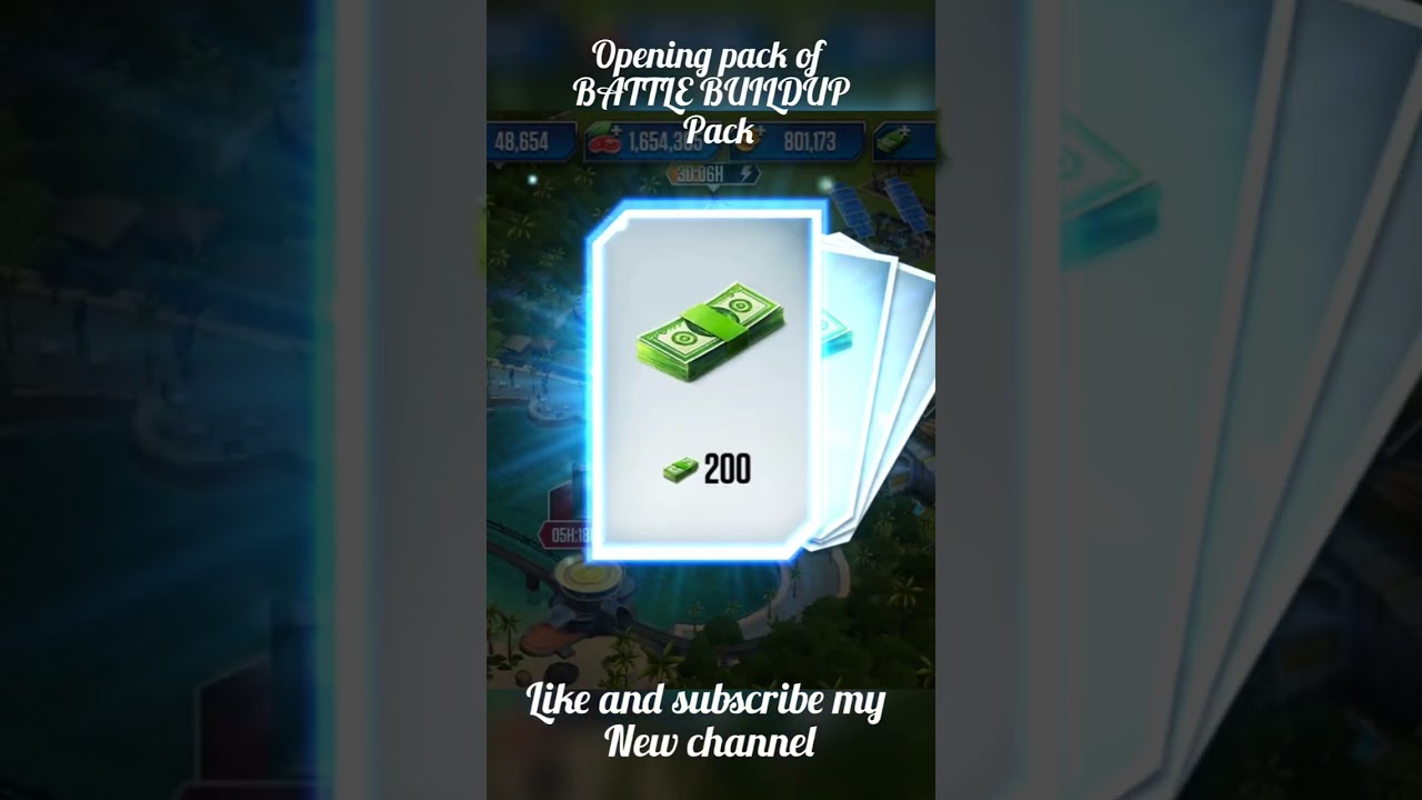 Opening Buildup Pack and unlocking powerful dinos and rewards!