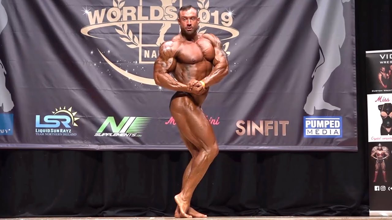 Ник Уайтхаус (Великобритания), чемпионат мира NABBA 2019