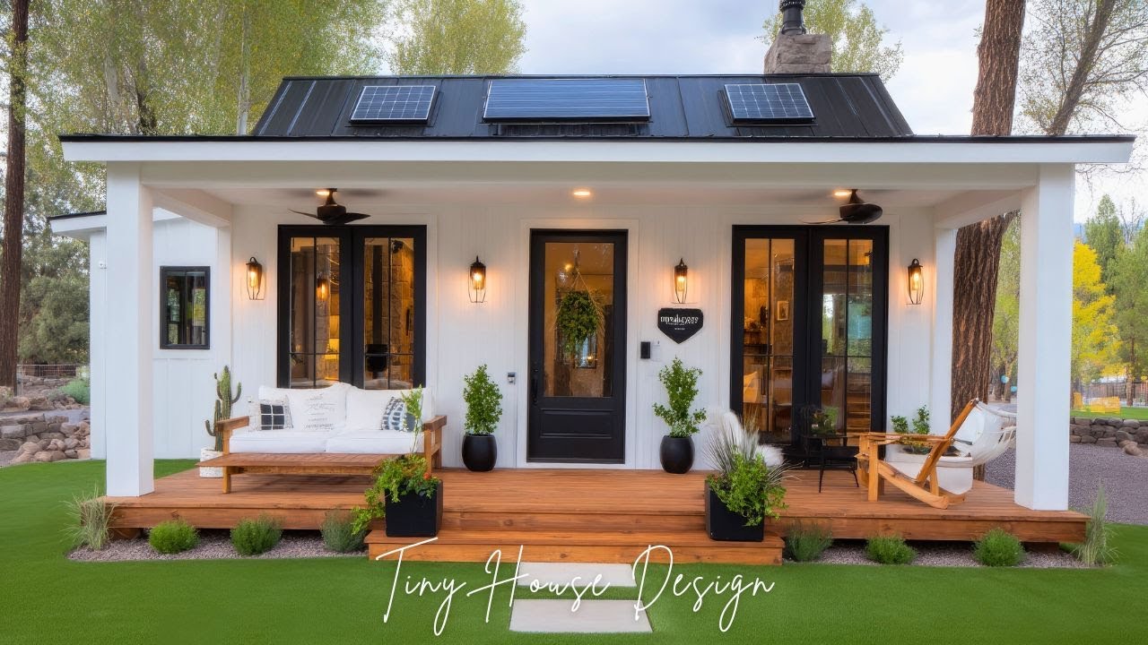 Tiny Farmhouse Living Redefined | Cozy Luxury in a Small Space Design