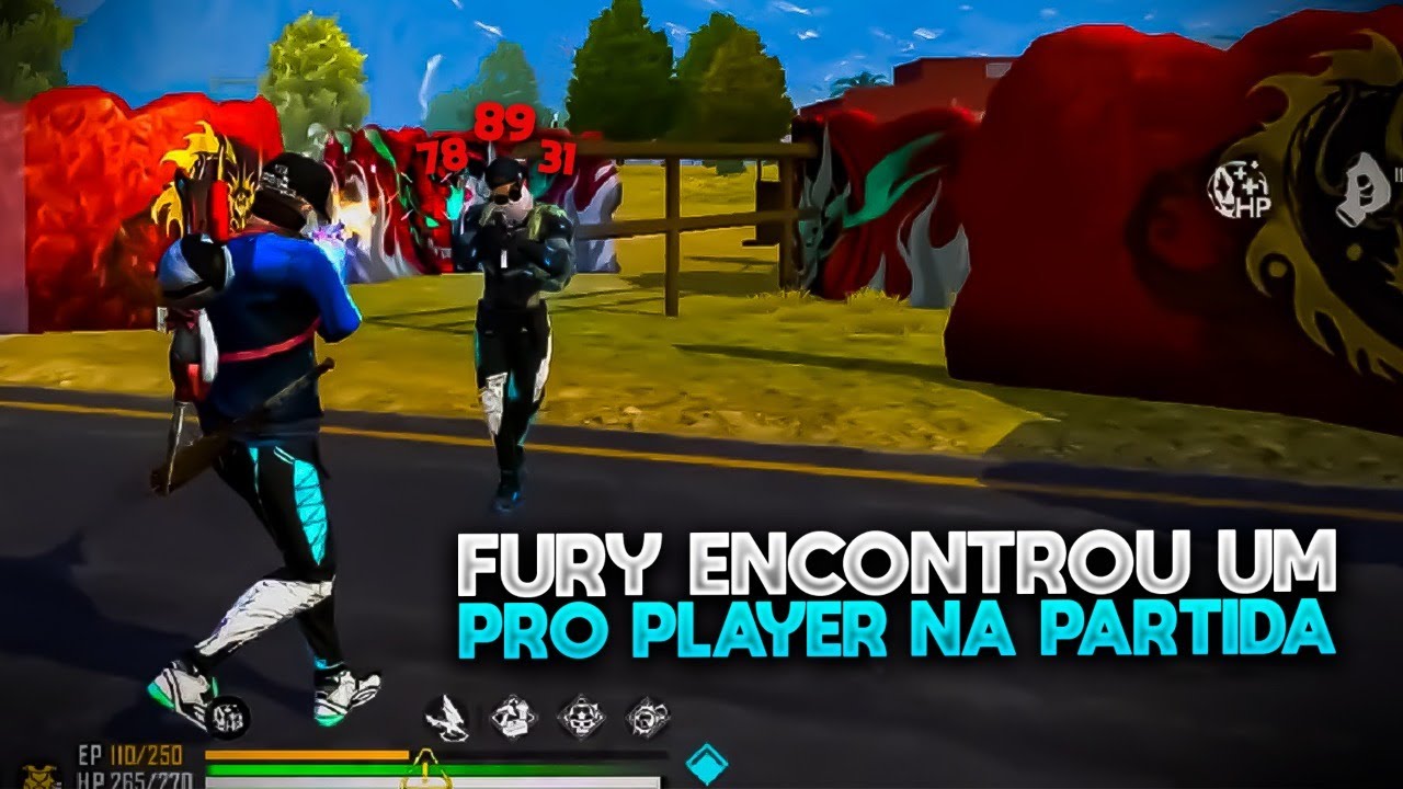 FURY ENCONTROU PRO PLAYER NA PARTIDA E OLHA NO QUE DEU!