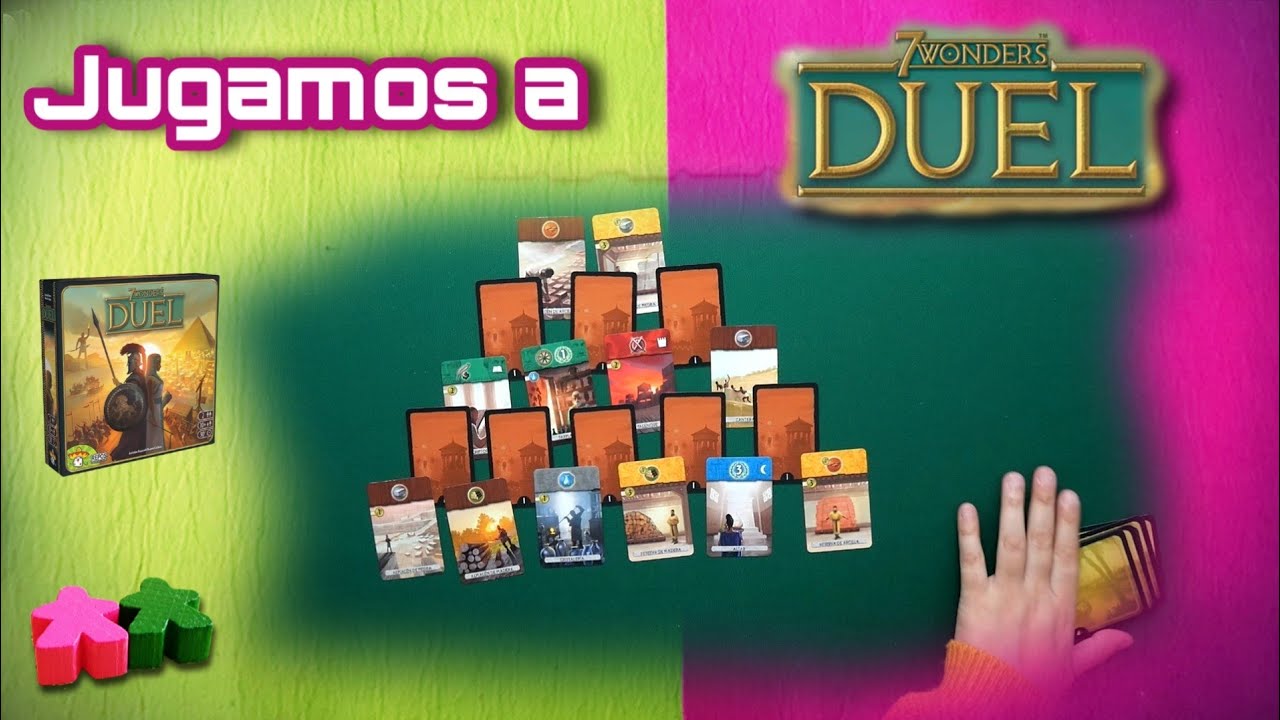 7 Wonders Duel. Partida al juego básico⚔️