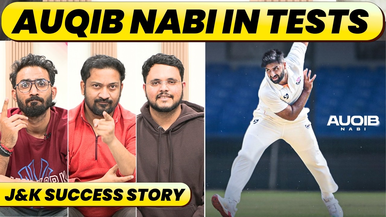 AUQIB NABI'S ALL ROUND MAGIC, INDIA DEBUT TIME. JAMMU & KASHMIR KO SALUTE. DDP'S KARNATAKA IN FINAL