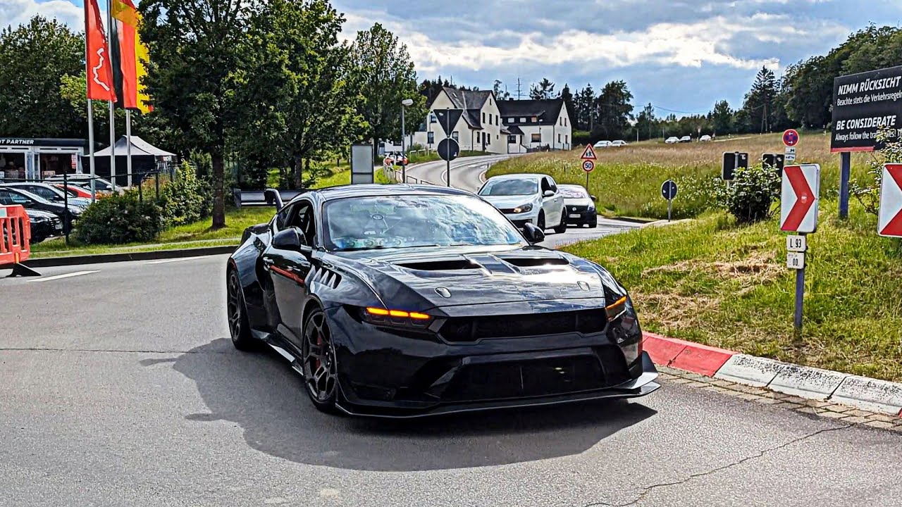 2024 Ford Mustang GTD Testing at Nürburgring Nordschleife FullSpeed Loud Exhaust!
