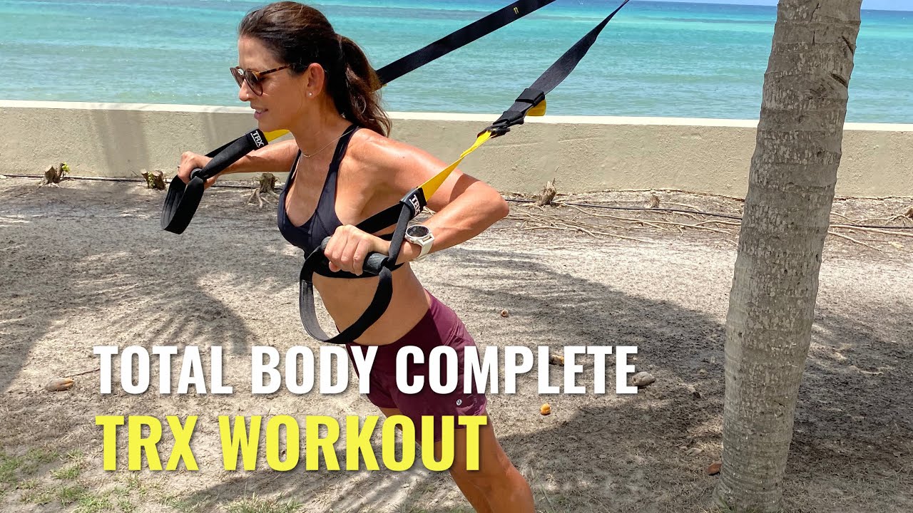 Тренировка с подвесными системами TRX — тренировка всего тела