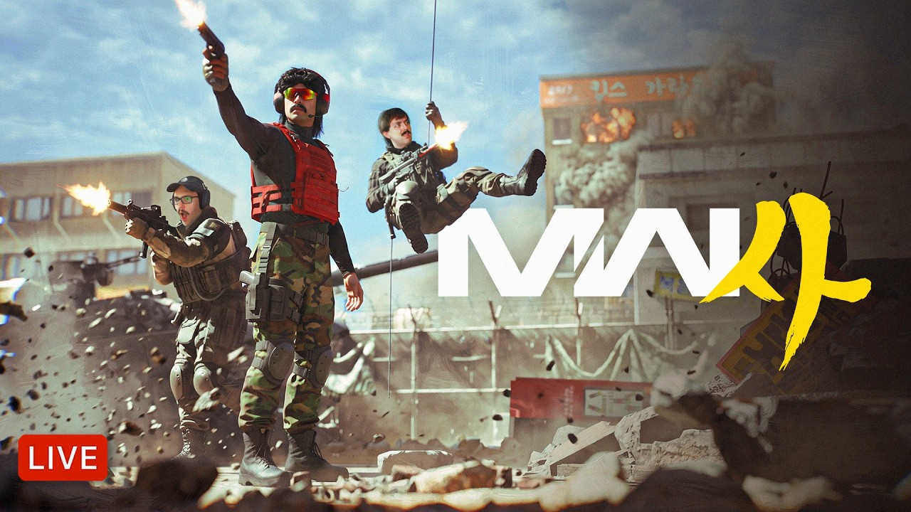 🔴DR DISRESPECT - MW4 WARZONE - THE LAST DROP