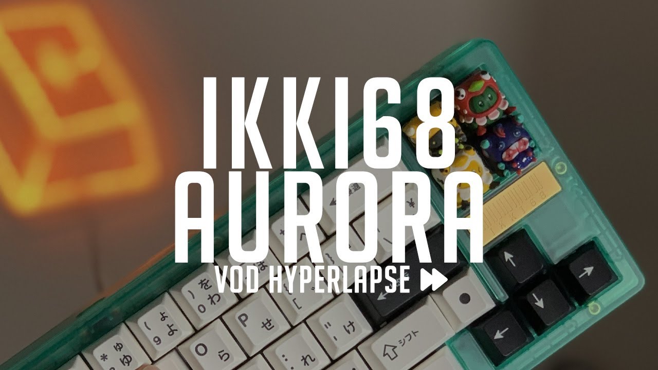 Ikki68 Aurora Prototype Sound Test + Build Vod