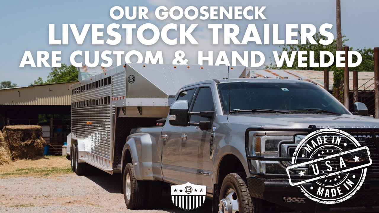 Find & Customize Your Perfect Gooseneck Trailer With Barrett #LivestockTrailer
