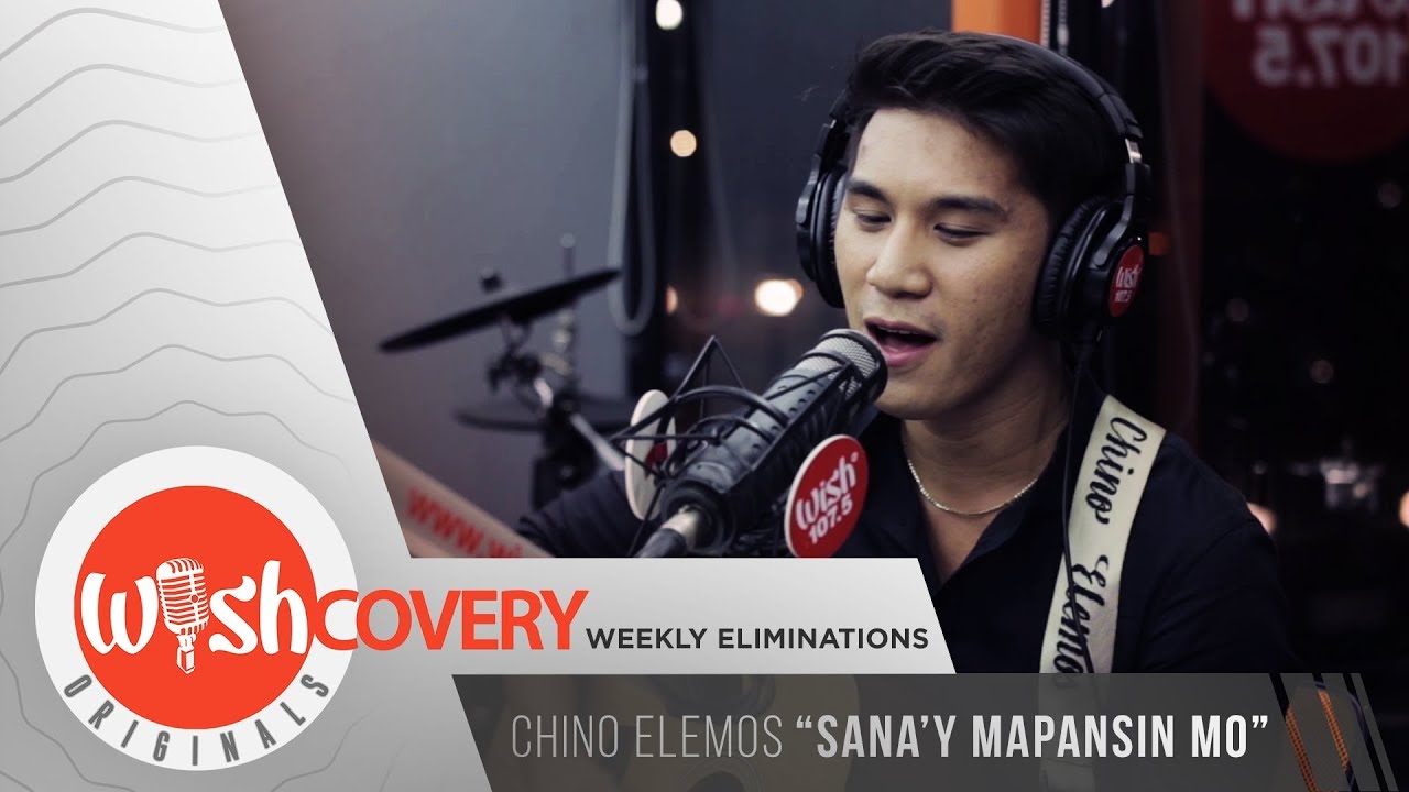 Chino Elemos performs "Sana'y Mapansin Mo" LIVE on Wish 107.5 Bus
