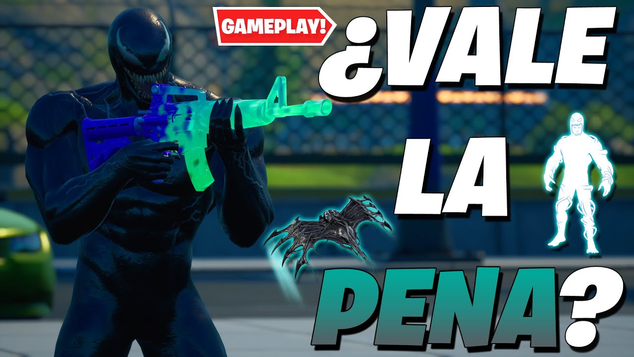 ¿VALE LA PENA COMPRAR LA SKIN DE EDDIE BROCK? | Fortnite: Battle Royale (GAMEPLAY Y REVIEW) VENOM