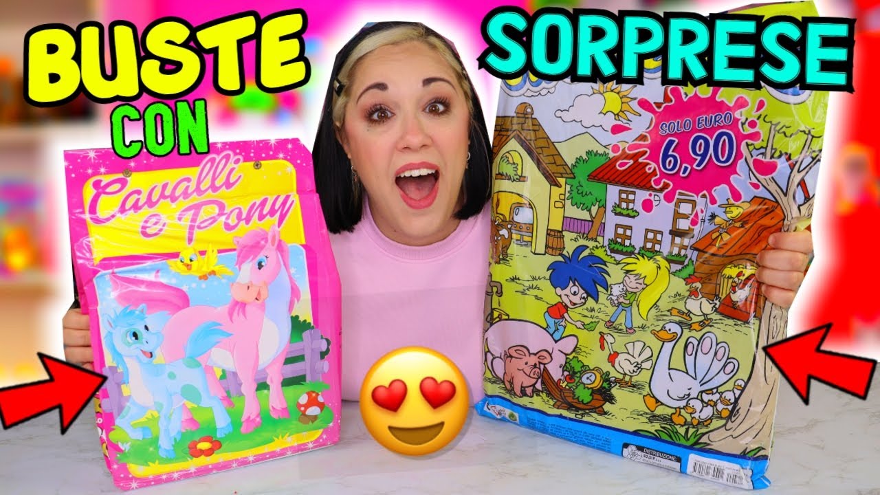 Apro BUSTE con SORPRESE dell'EDICOLA NUOVISSIME