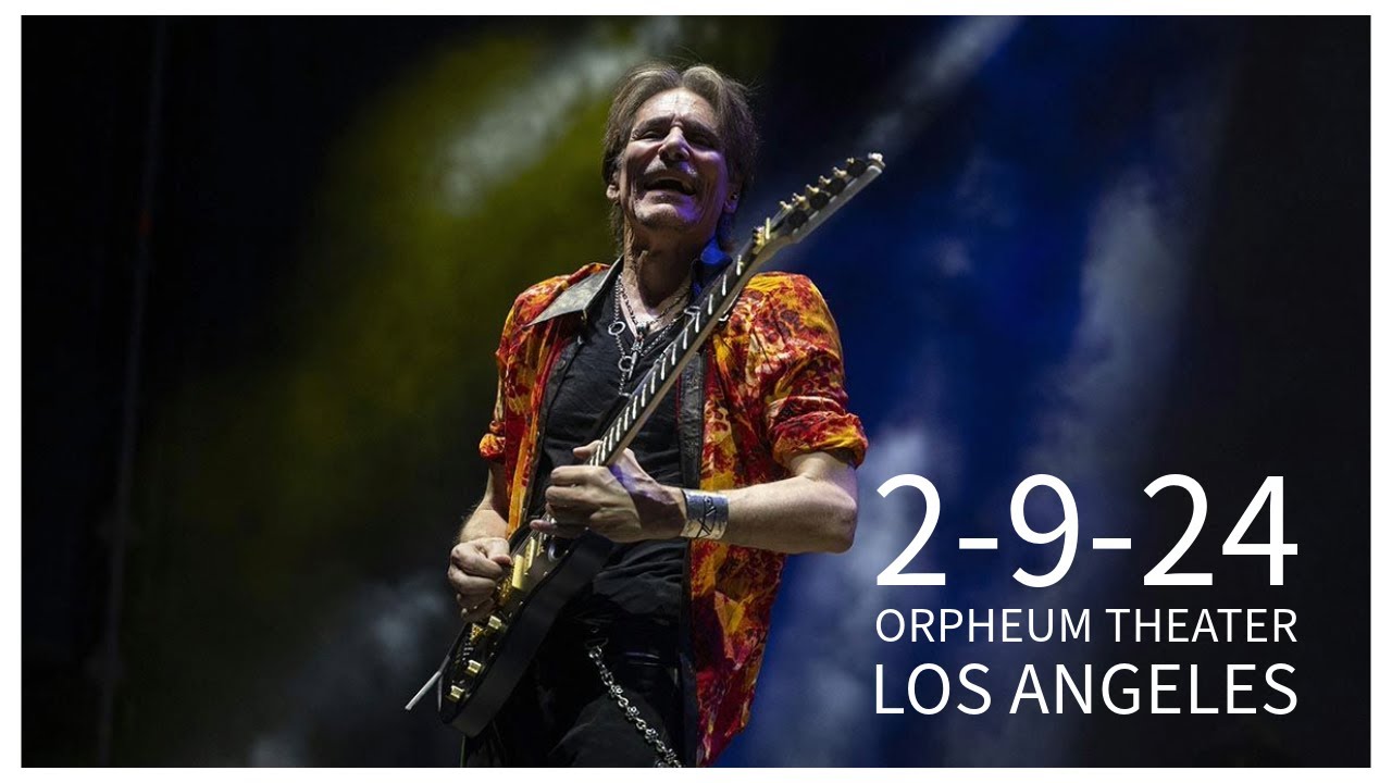 Steve Vai / G3 - The Orpheum Theater Los Angeles 2-9-24