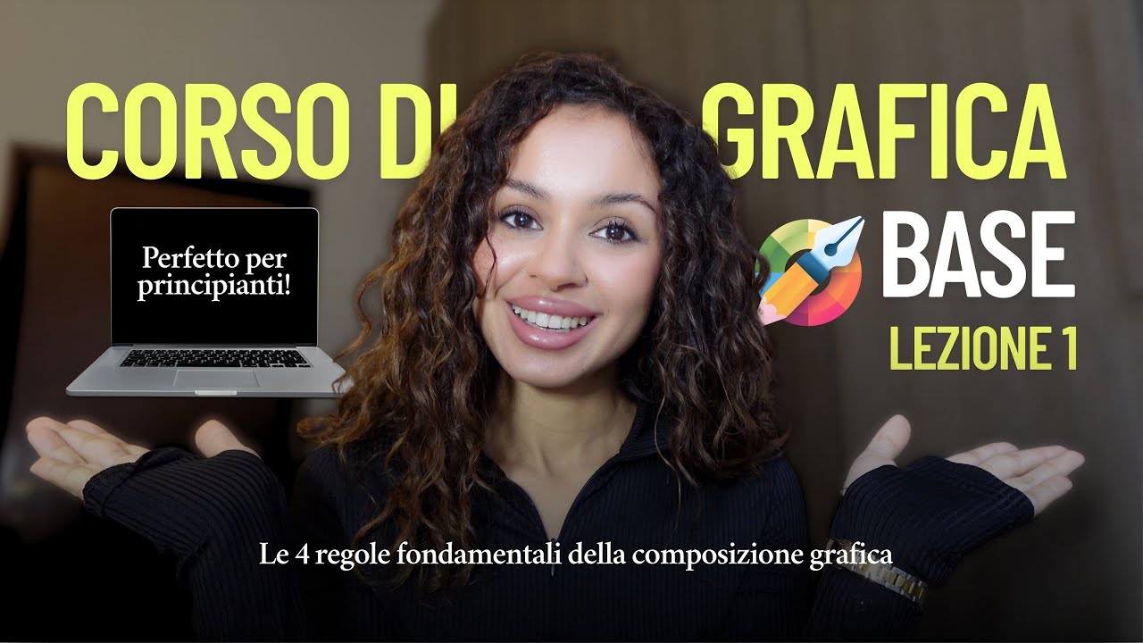 Le 4 Regole Fondamentali della Composizione Grafica | Lezione 1 | Corso di Grafica Per Principianti