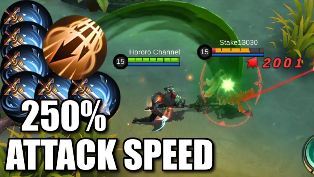 TERIZLA 250% ATTACK SPEED TEST