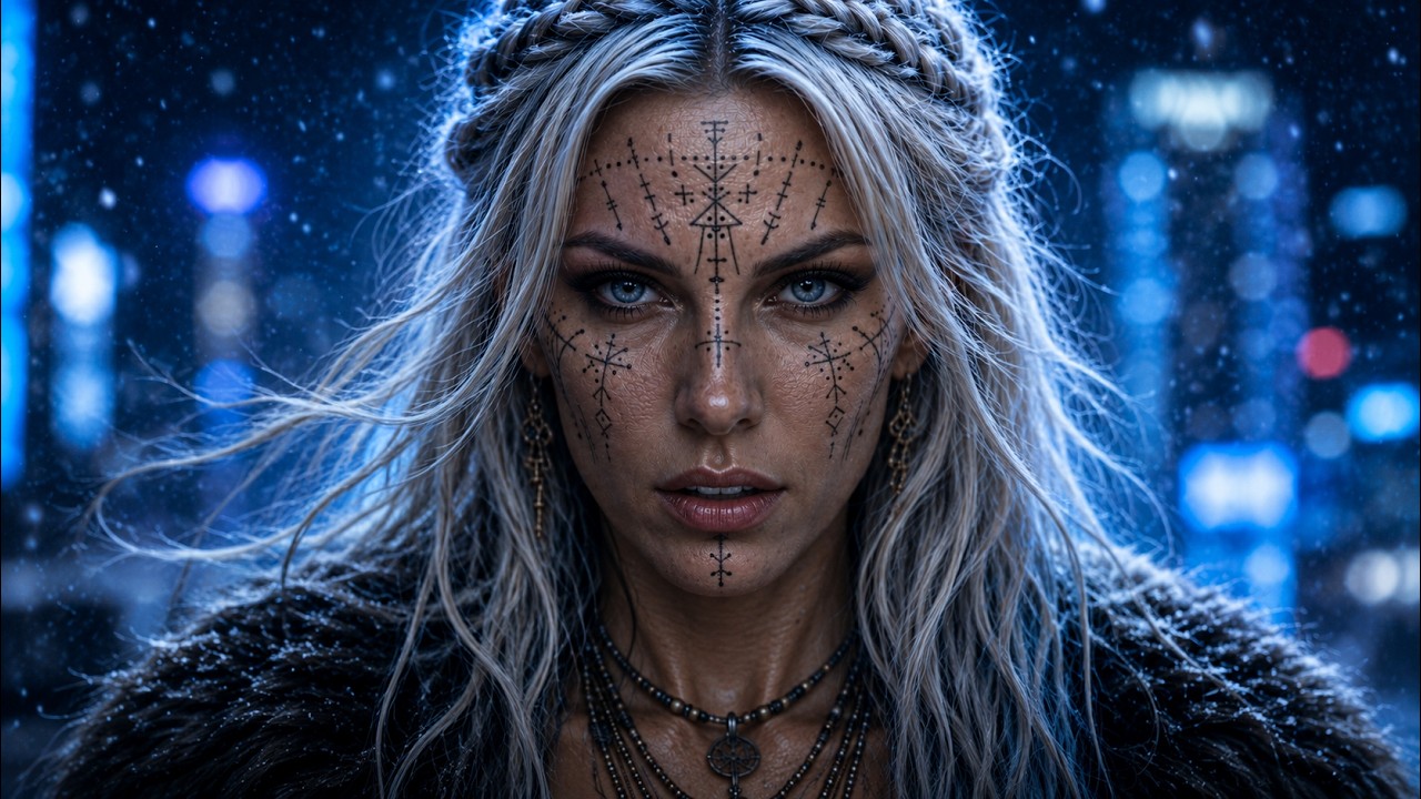 Frost Valkyra - Flame Returns (Official Video) ⚔️ | Dark Nordic Trap