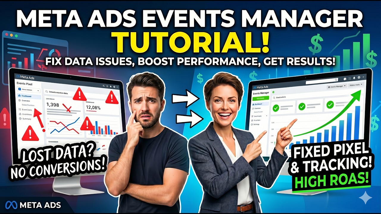 Events Manager in Meta Ads | Tracking in Meta | User Tracking | Event Manager Tutorial for beginners