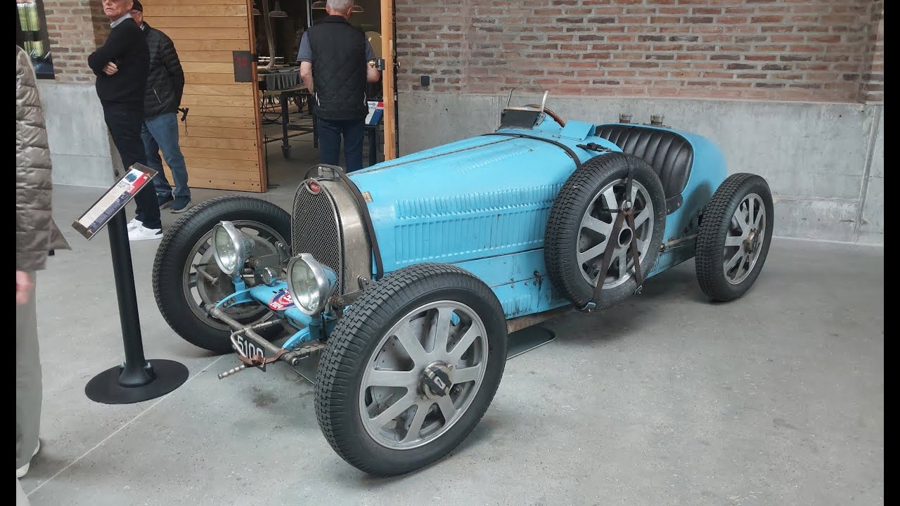 Gubs&oslash; Garage - Bugatti Type 51 Startup -  Pre-war Cars Workshop Tour