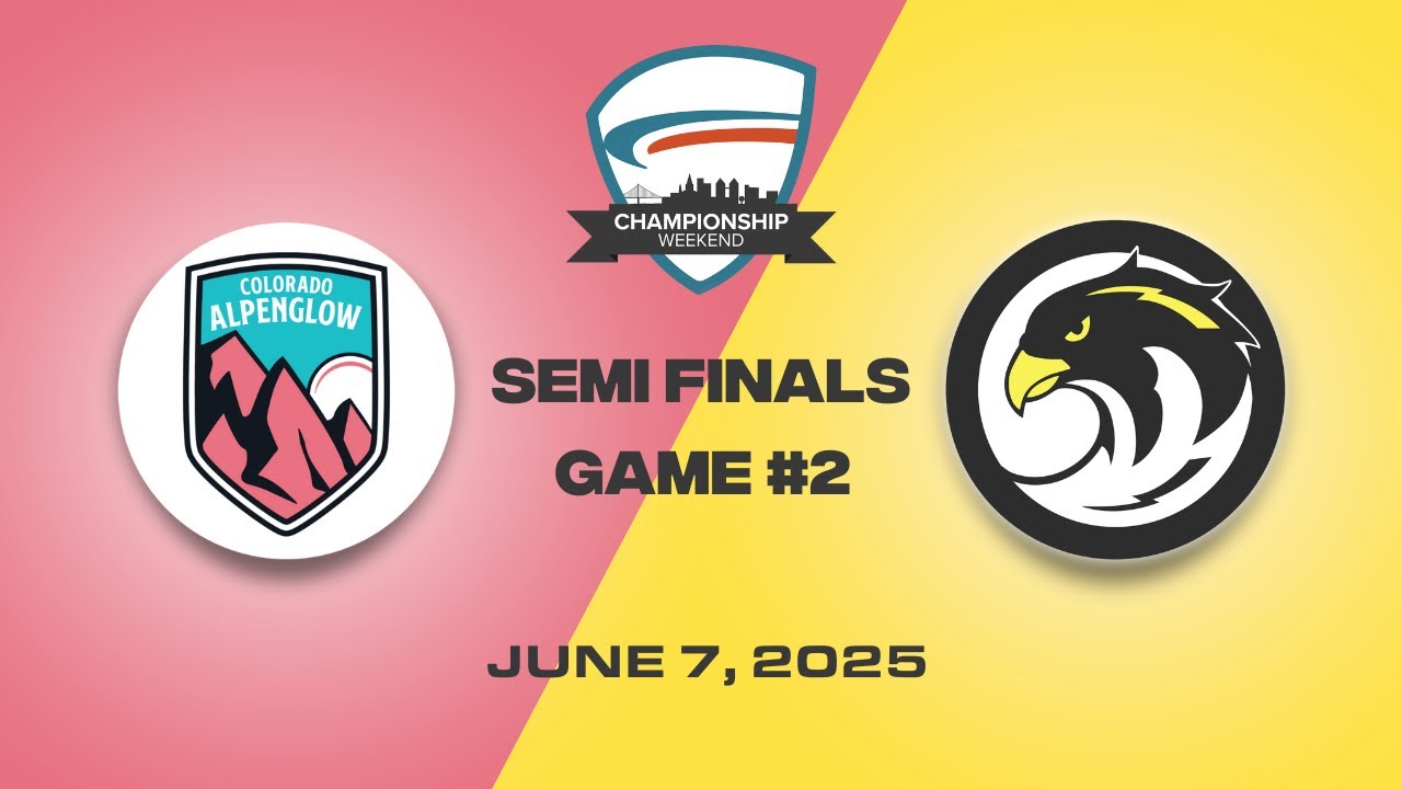 Semifinal #2 | #1 Colorado Alpenglow vs #4 Bay Area Falcons | Sat 6.7 at 7:05pm PT | WUL 2025