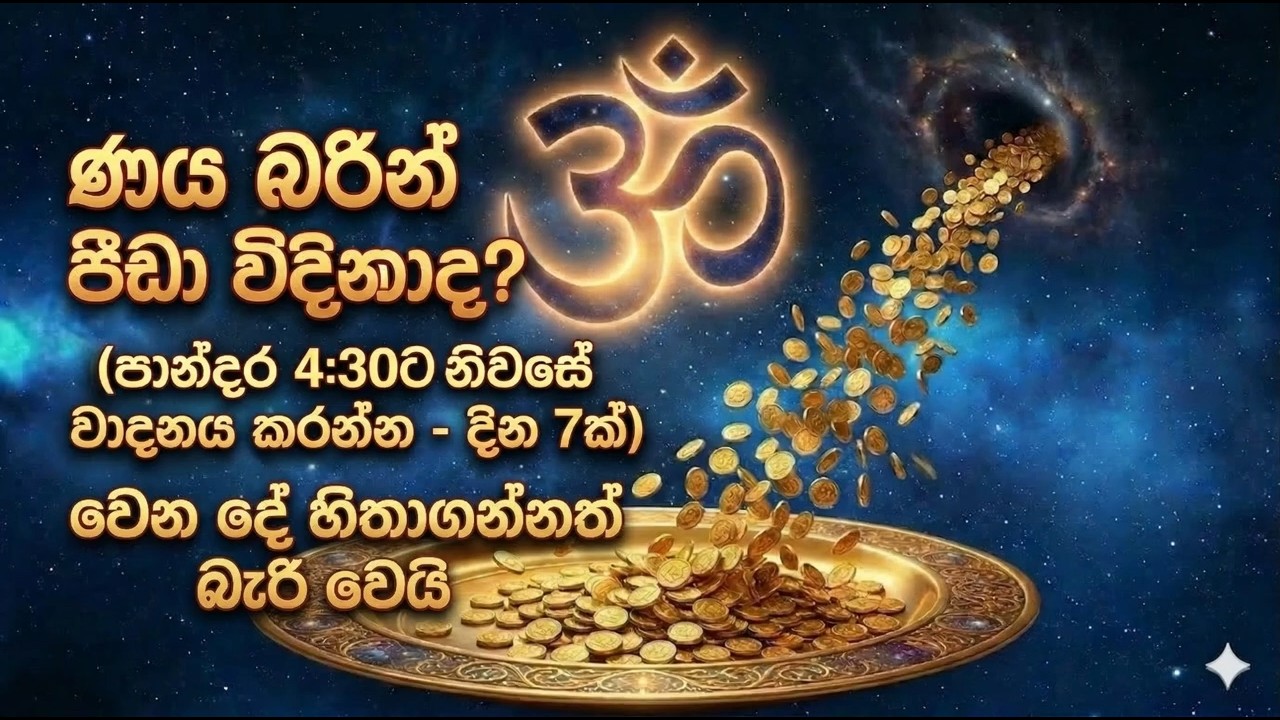 අනිවාර්යෙන් අහන්න! දින 7න් ඔබේ ජීවිතය වෙනස් කරන 888Hz විශ්ව ශක්තිය 💰