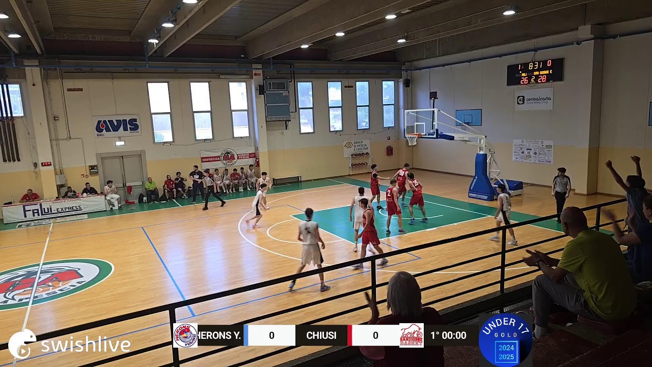 Under 17G HERONS YOUNG - SAN GIOBBE CHIUSI HERONS Y. VS CHIUSI