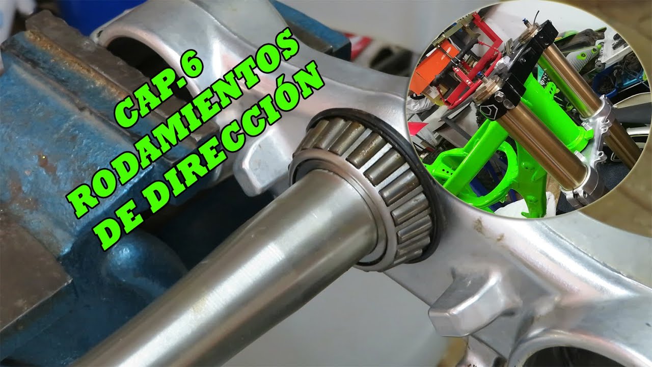 Capitulo 6: Rodamientos de Dirección KAWASAKI KX 125 💥(CAMBIO ENDURO & MOTOCROSS)
