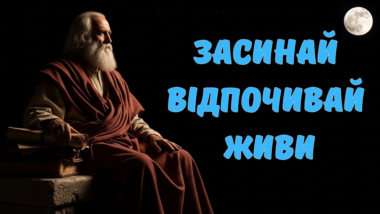 Стоїчні уроки для глибокого сну і щасливого життя | на ніч