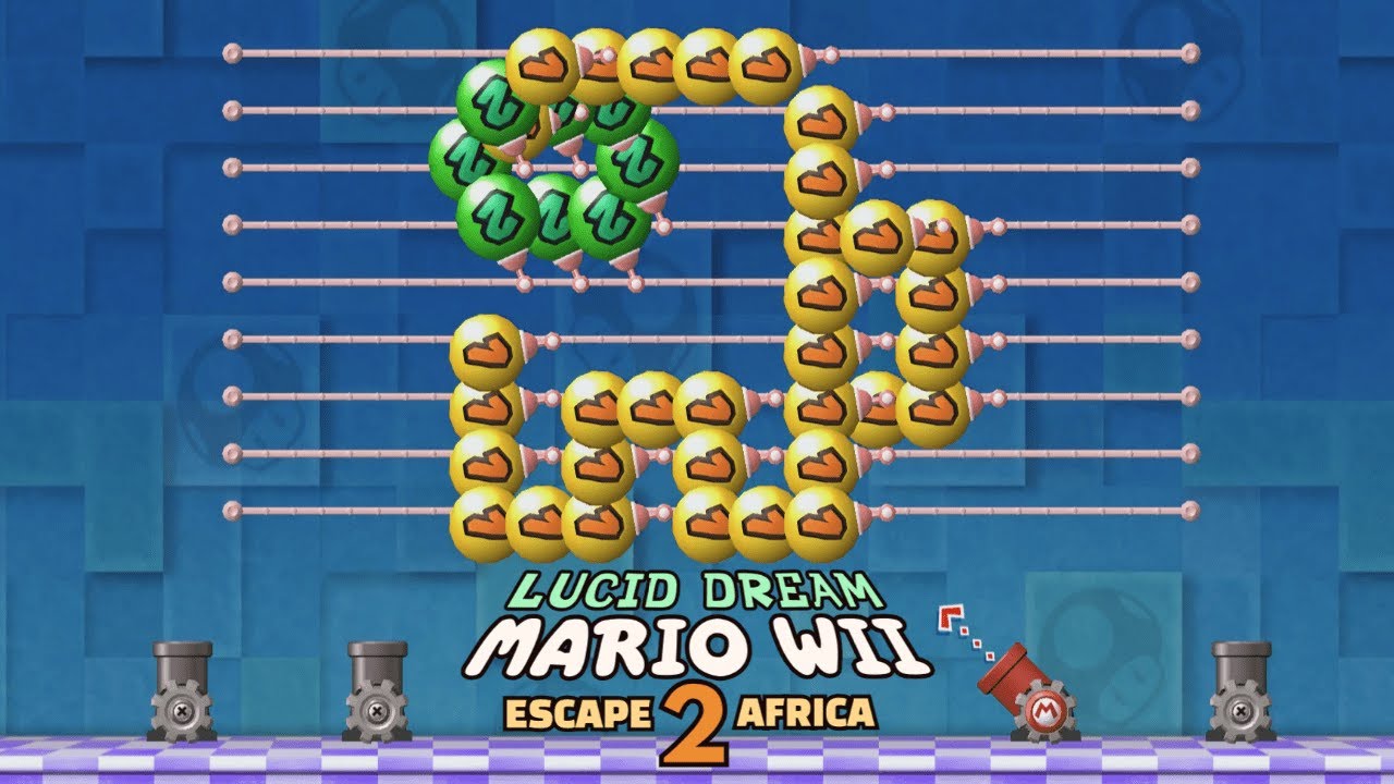 Lucid Dream MARIO WII Escape 2 Africa #13 Walkthrough 100%