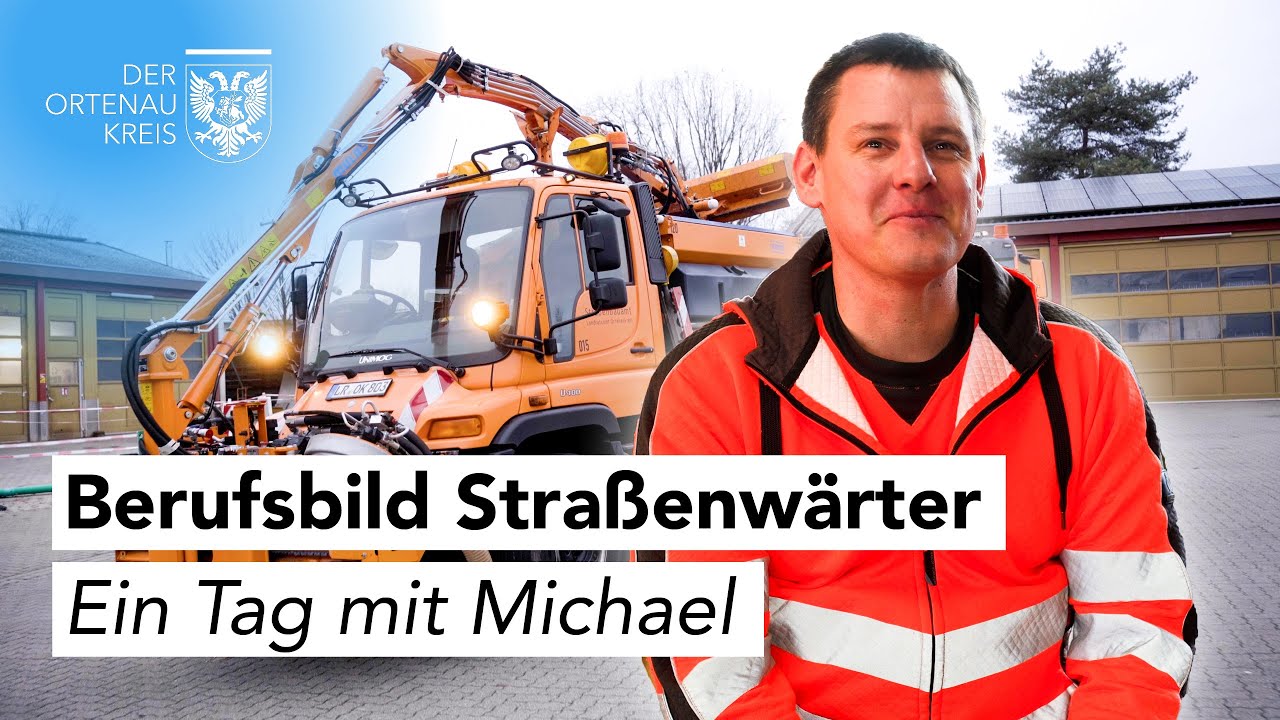 Berufsbild Straßenwärter - Ein Tag mit Michael (Landratsamt Ortenaukreis)