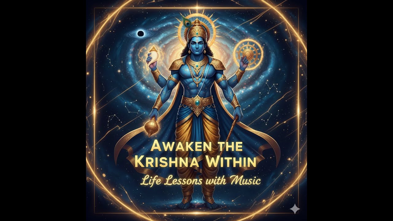आपके भीतर का कृष्ण |“The Krishna Within You | Life Lessons with Music | Awakening the Divine Inside”