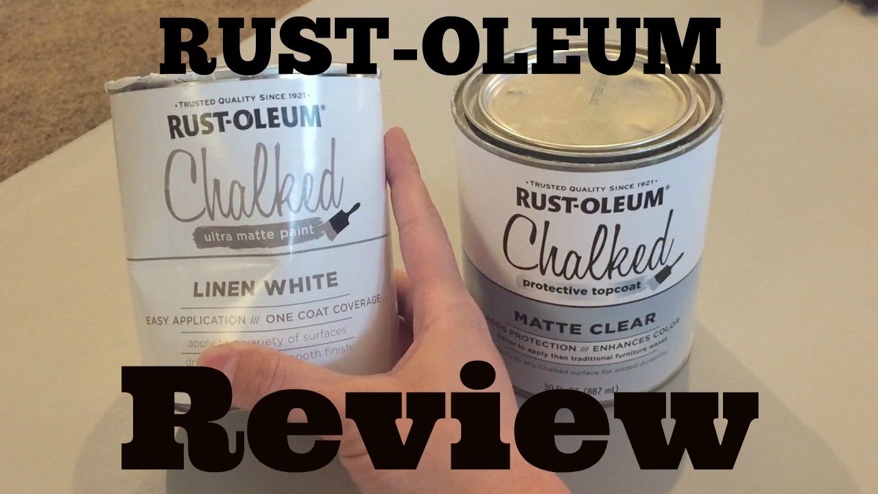 Using Rust-oleum Chalked Paint & Review