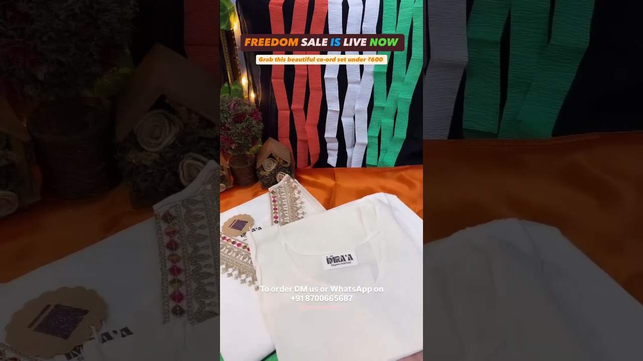 50% off Independence Day sale is live now😍😳 #independenceday #sale #aesthetic #india #fyp #shorts