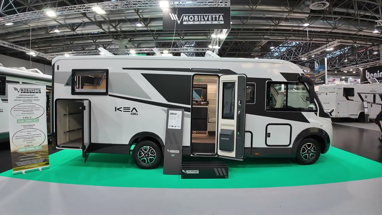 Luxury Italian camper 2026 MOBILVETTA KEA 86