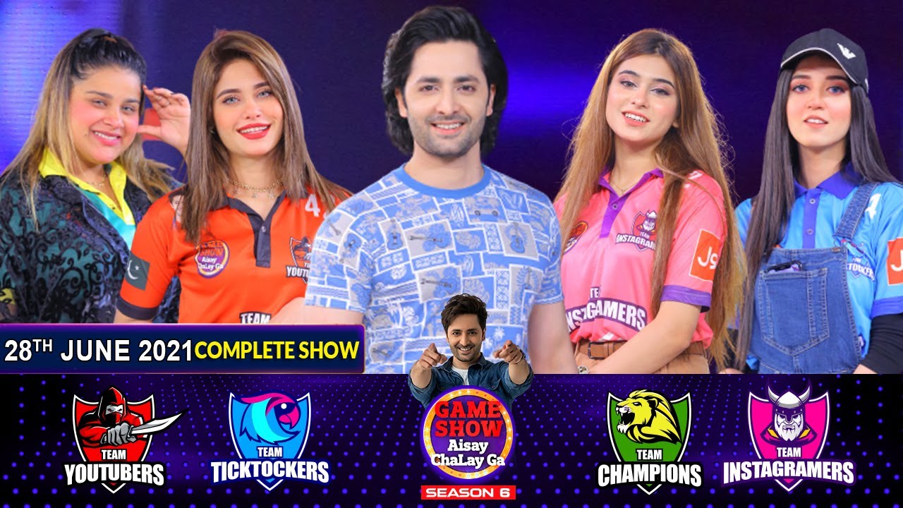 Game Show Aisay Chalay Ga Season 6 | Danish Taimoor Show | 28th June 2021 | Complete Show