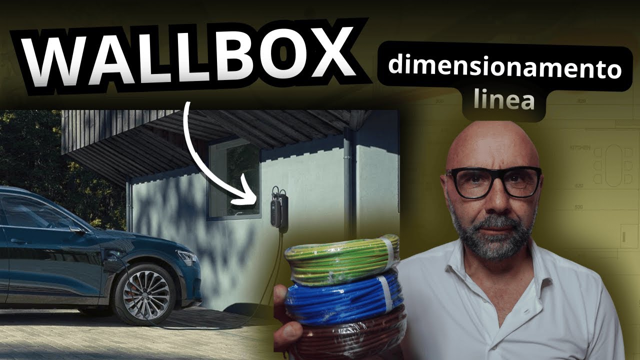 23.4 - Impianti elettrici, dimensionamento linea per ricarica auto elettrica, differenziale wallbox