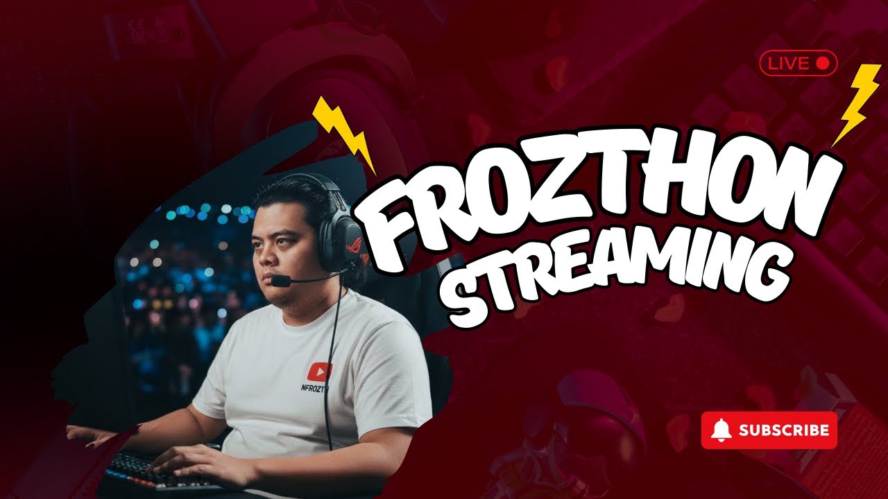 🔴  LIVE【Frozthon】edisi akhir taun❗❗push progress game - game sampe jam 12 malam❗
