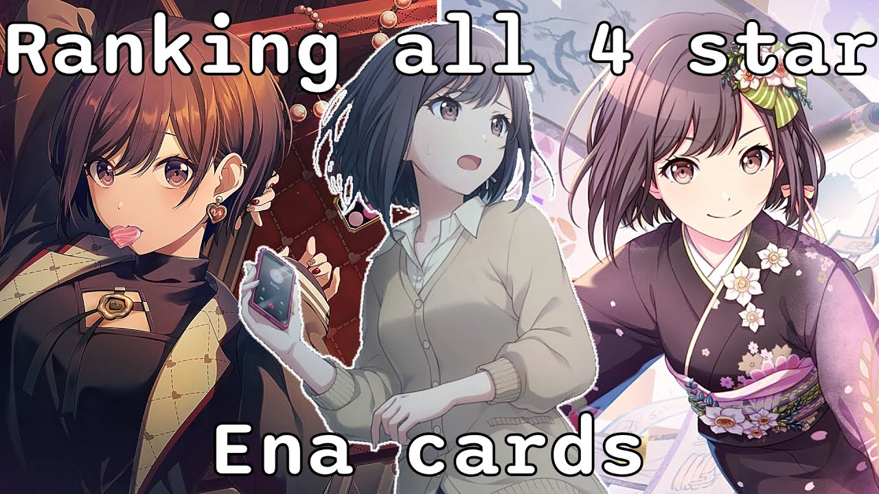 Ranking ALL Trained 4☆ Ena Cards [Project Sekai]