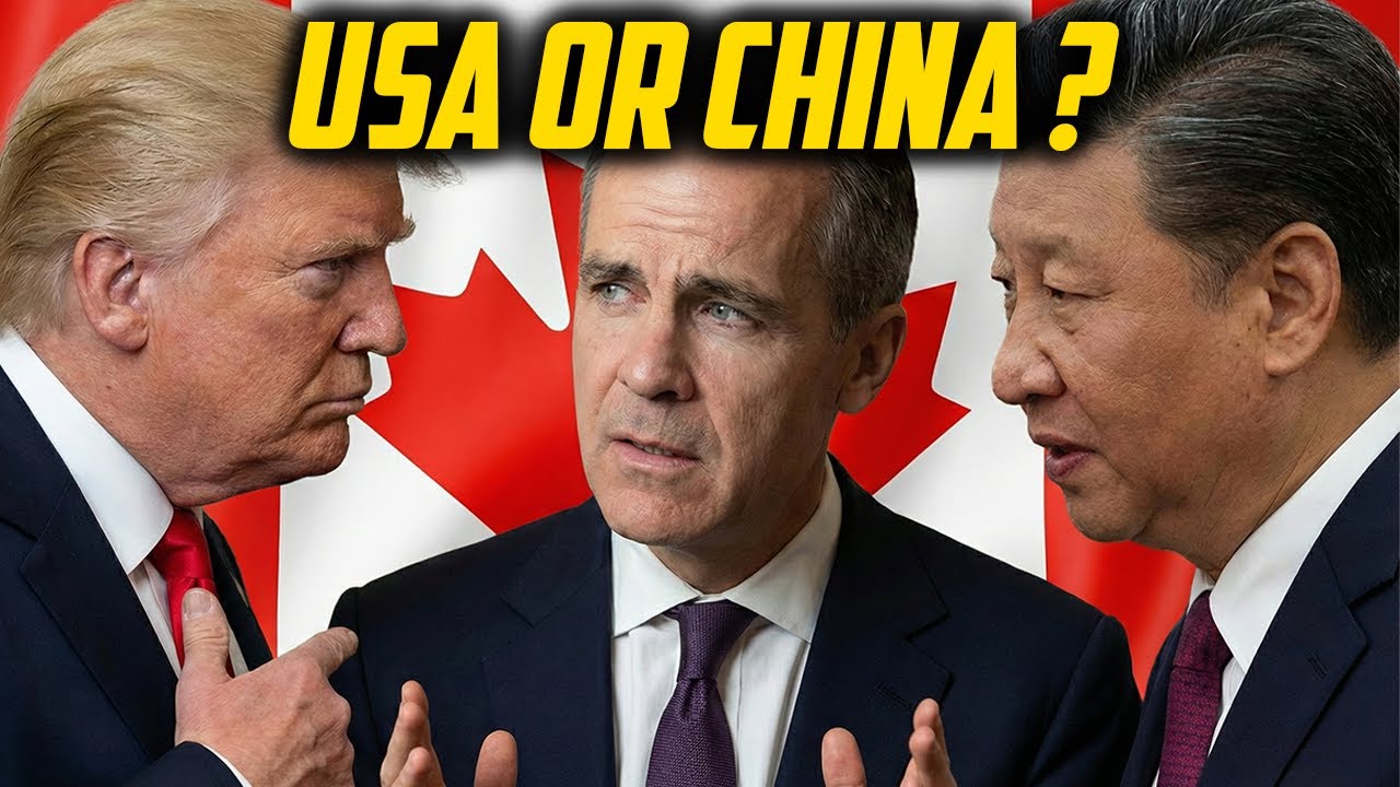 Carney Visits China As Trump Responds At #davos2026