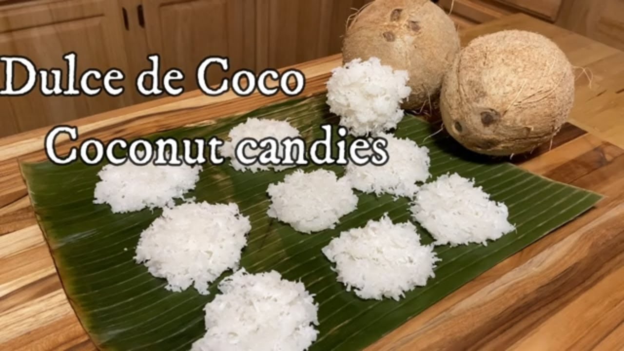 Dulce de Coco Puertorriqueño (Puerto Rican coconut candies)