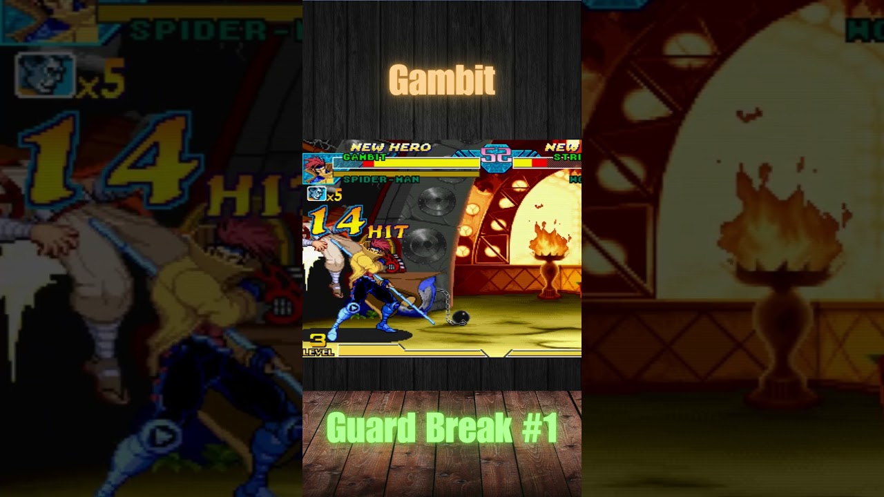 Marvel vs Capcom - Gambit 1