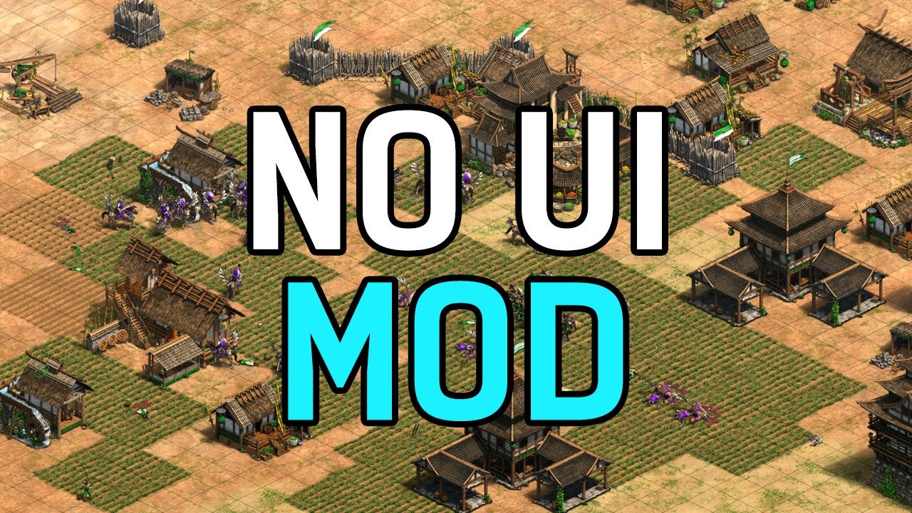 Age of Empires 2 Mod: No UI | Record Great Looking Footage from Replays!