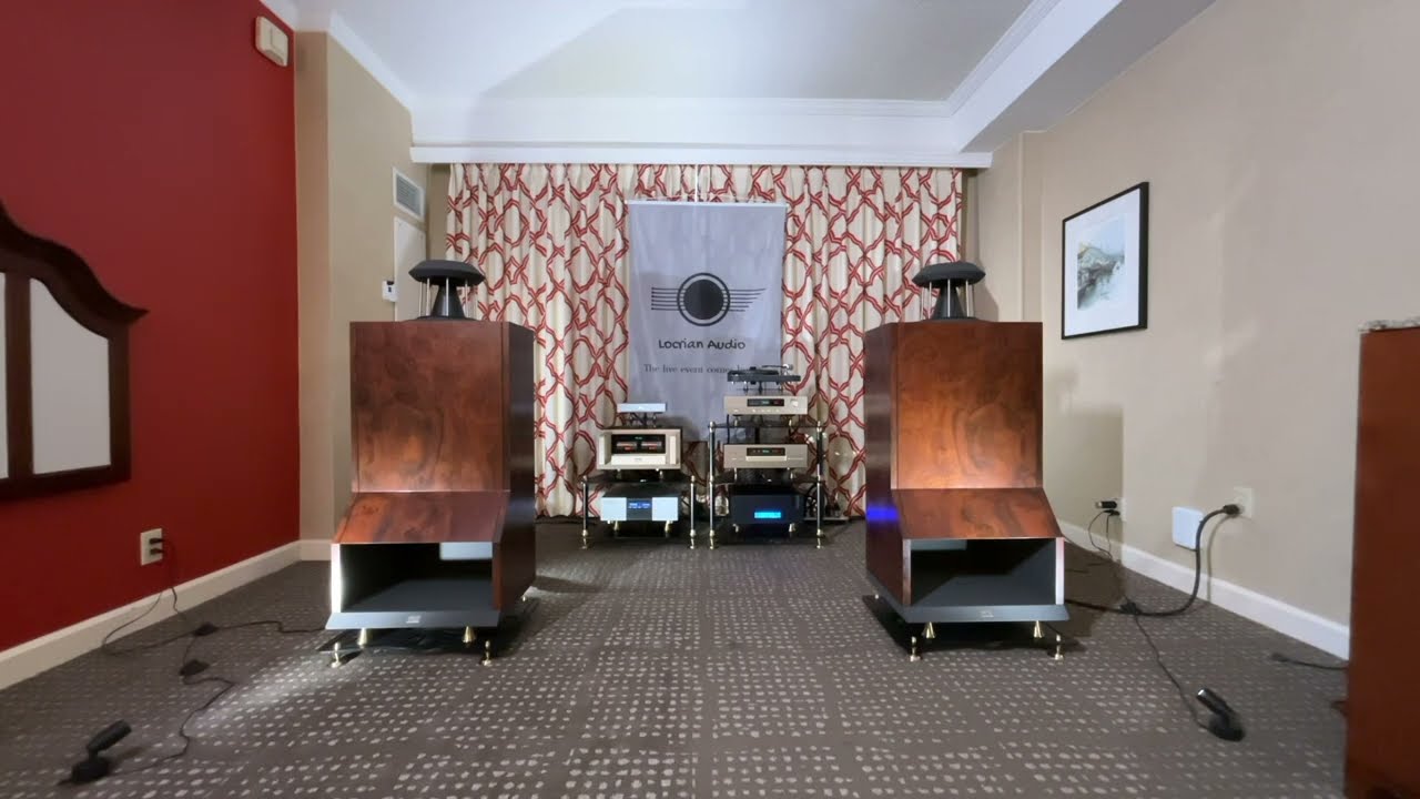 German Physiks Unicorn, Accuphase, EMM Labs, Ypsilon, Thales, Live-Vibe Audio  at SWAF 2024